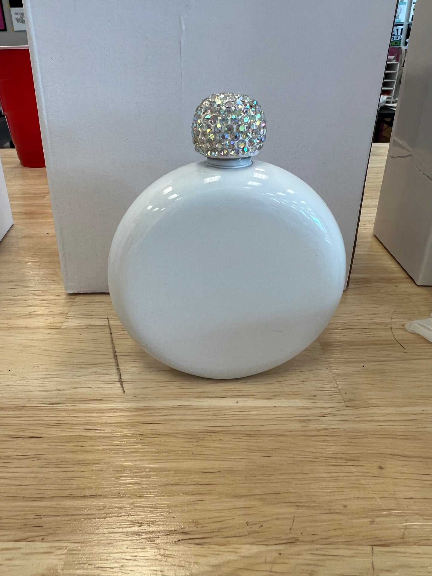 Rhinestone Flask